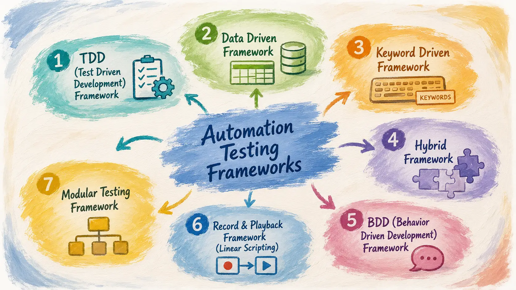 Types of Automation Testing Frameworks - Techy Donut