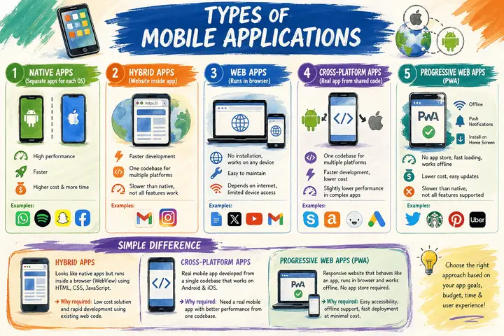 Types of Mobile Applications